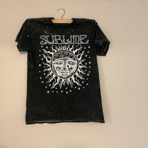 Black Sublime lightly worn short sleeve T-shirt